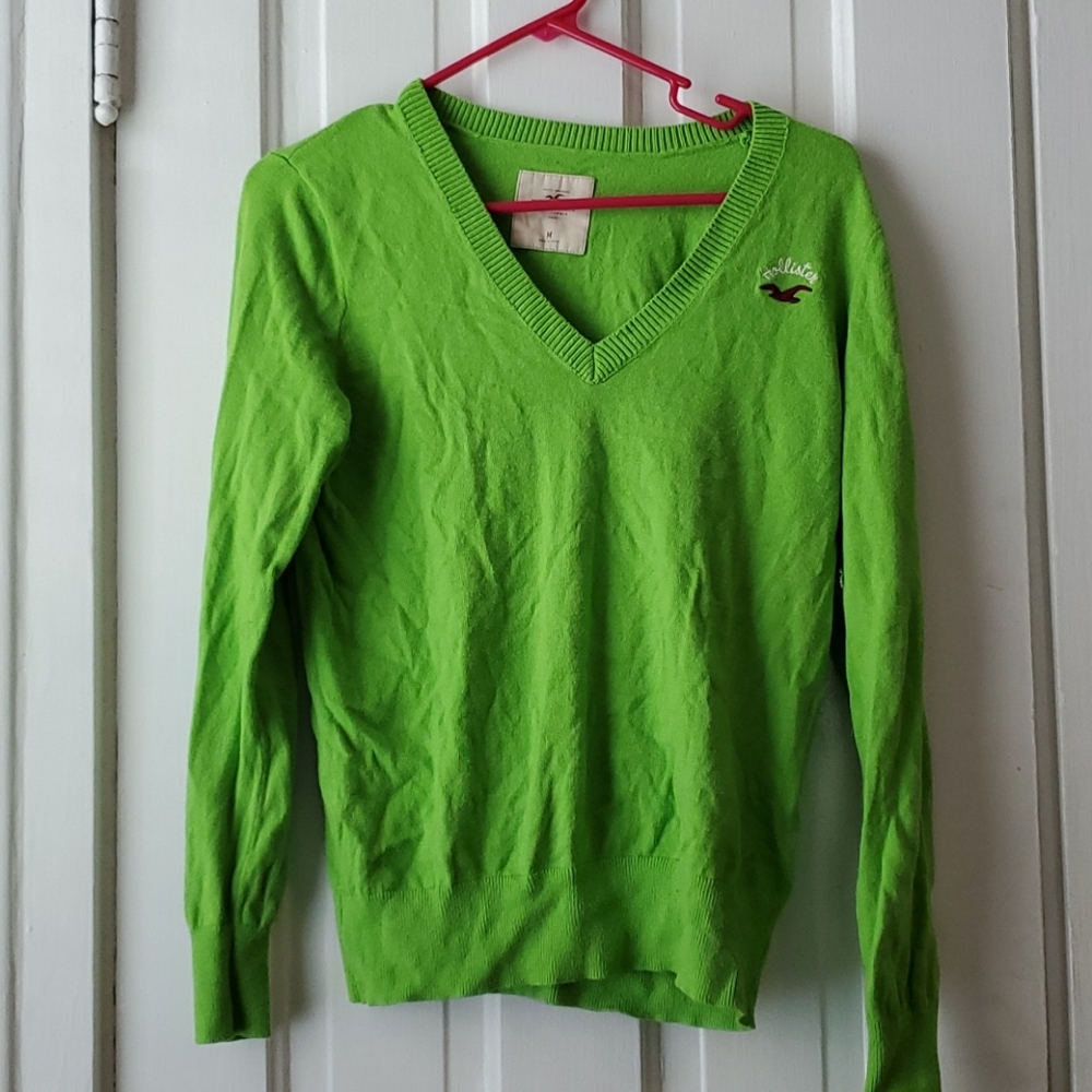 Hollister green Sweater